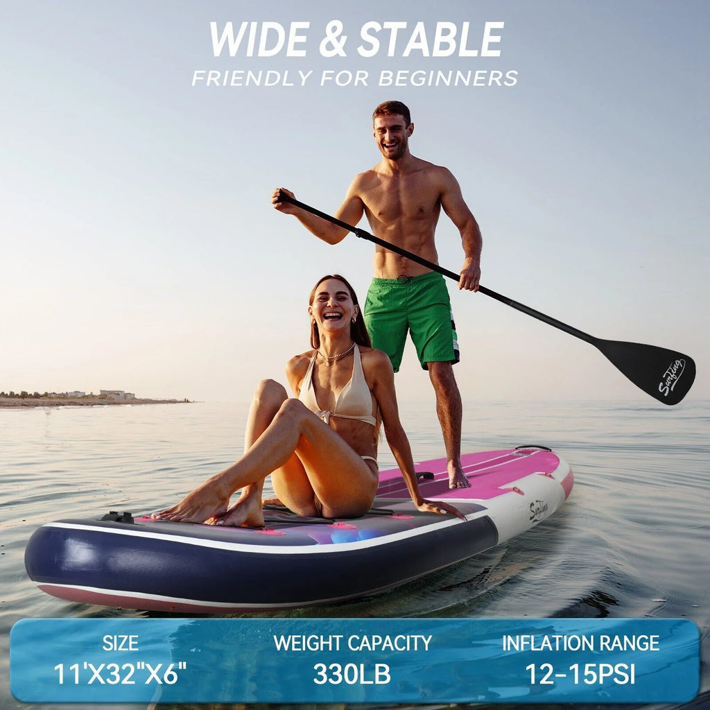 11 Ft Blue Inflatable Paddle Board C164759