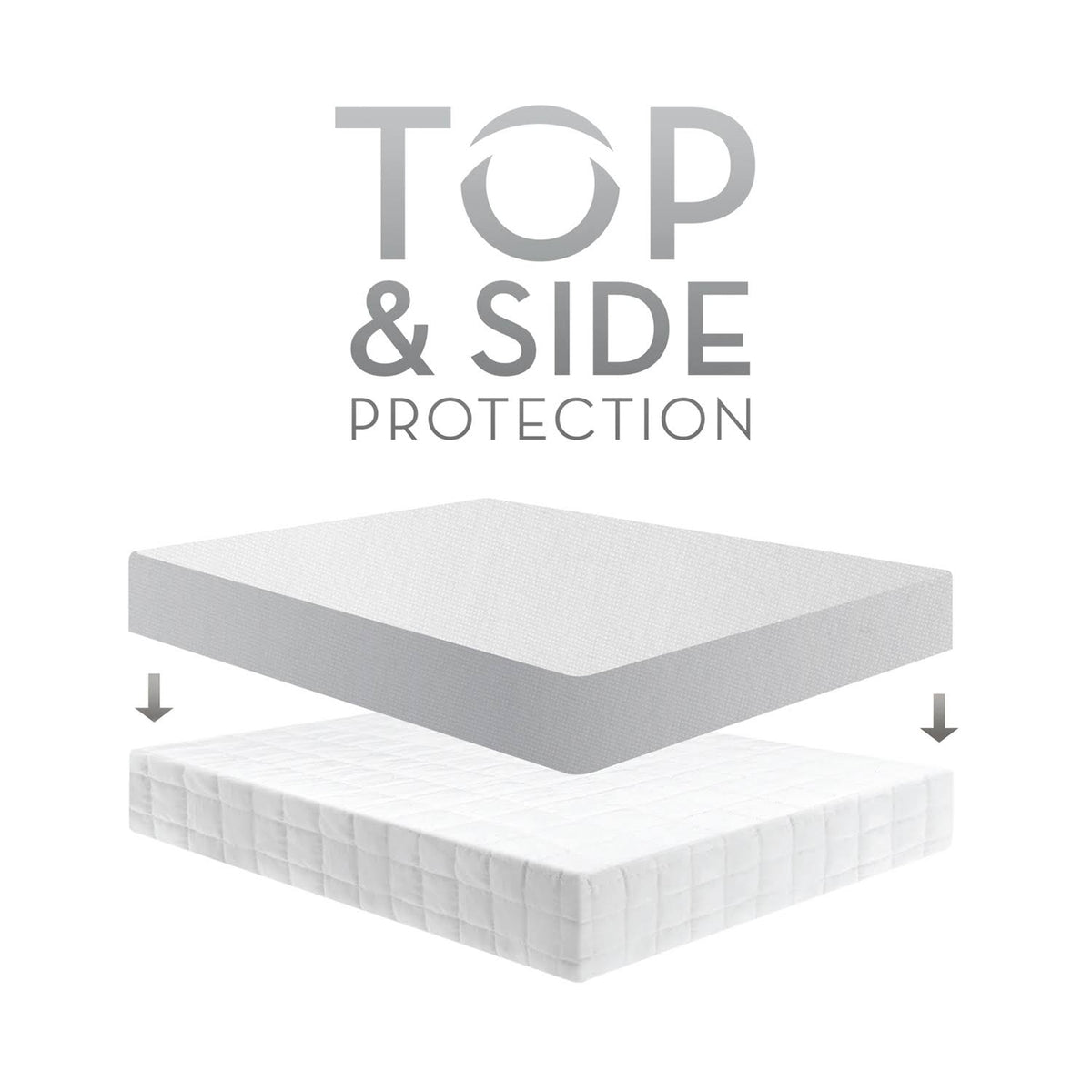Split Cal King Mattress Protector with Tencel J6499