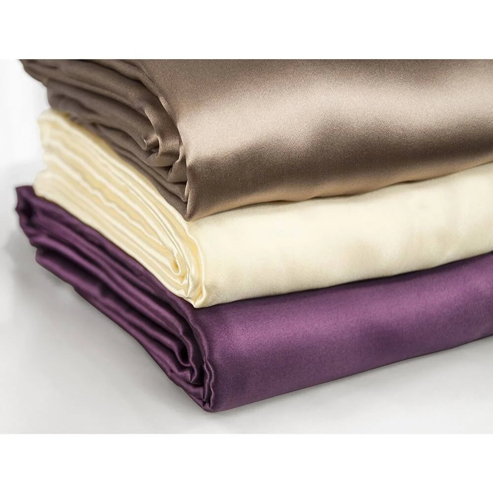 Silk Flat Sheet, Cal King, Iris E650