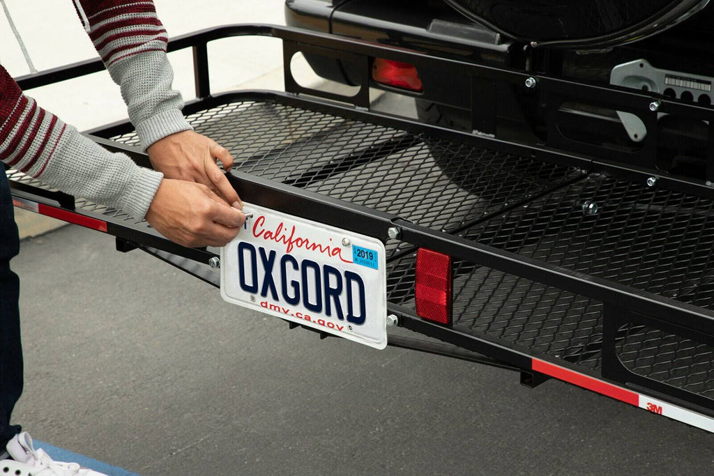 Universal Auto Steel Rear Hitch Mount Carrier Basket L7208