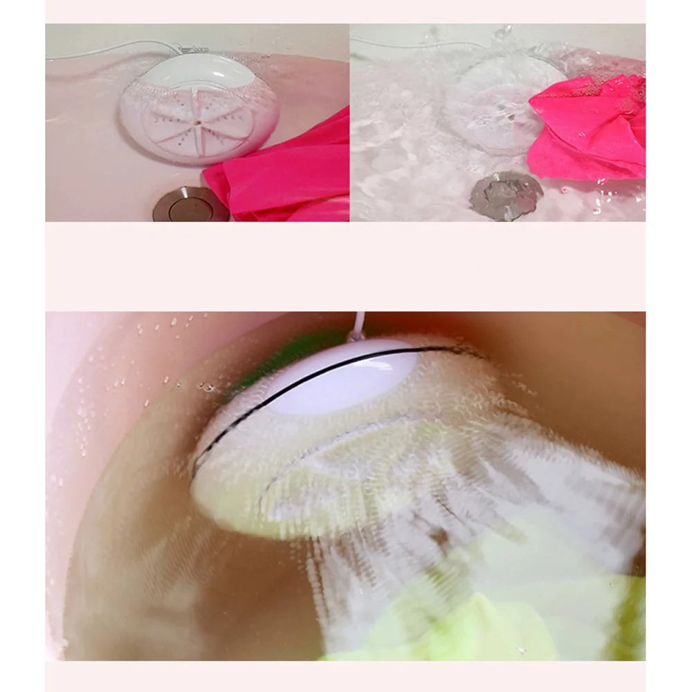 2 In 1 Mini Portable USB Washing Machine G4853