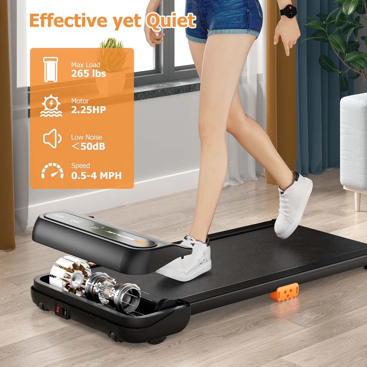 Walking Pad Treadmill with Remote S67137