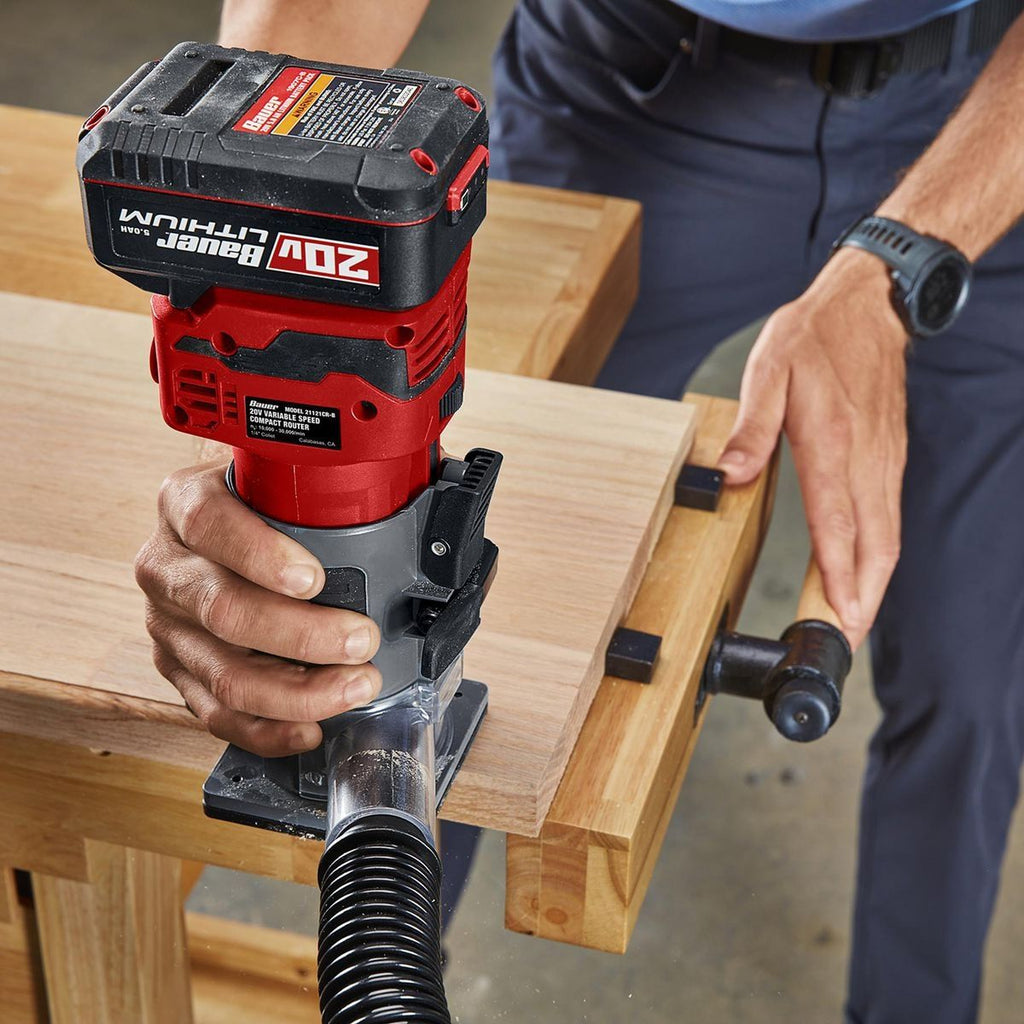20V Brushless Cordless Variable Speed Compact Router D60880