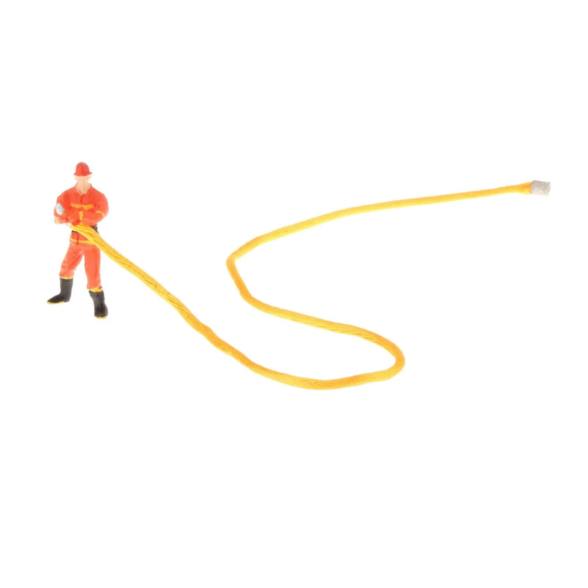 Miniature Firefighter Figures 1:50 Scale Model Train People Diorama Character W6636