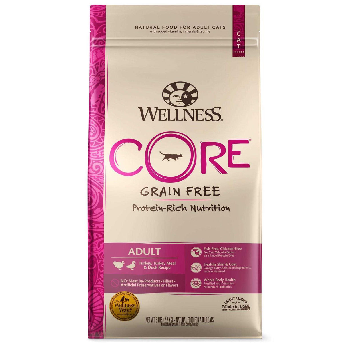 Grain-Free Turkey & Duck Dry Cat Food J190