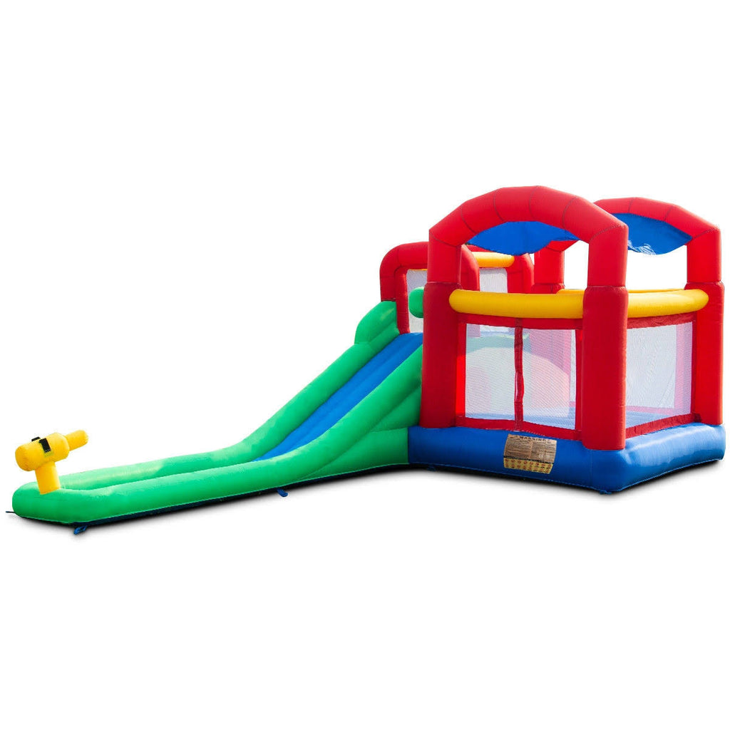 Inflatable Moonwalk Slide Bounce House with Storage Bag K7006