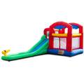 Inflatable Moonwalk Slide Bounce House with Storage Bag K7006