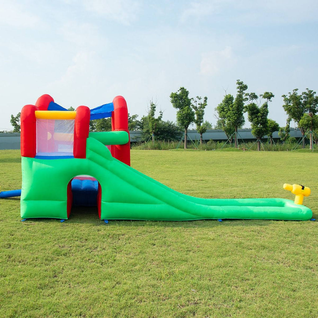 Inflatable Moonwalk Slide Bounce House with Storage Bag K7006
