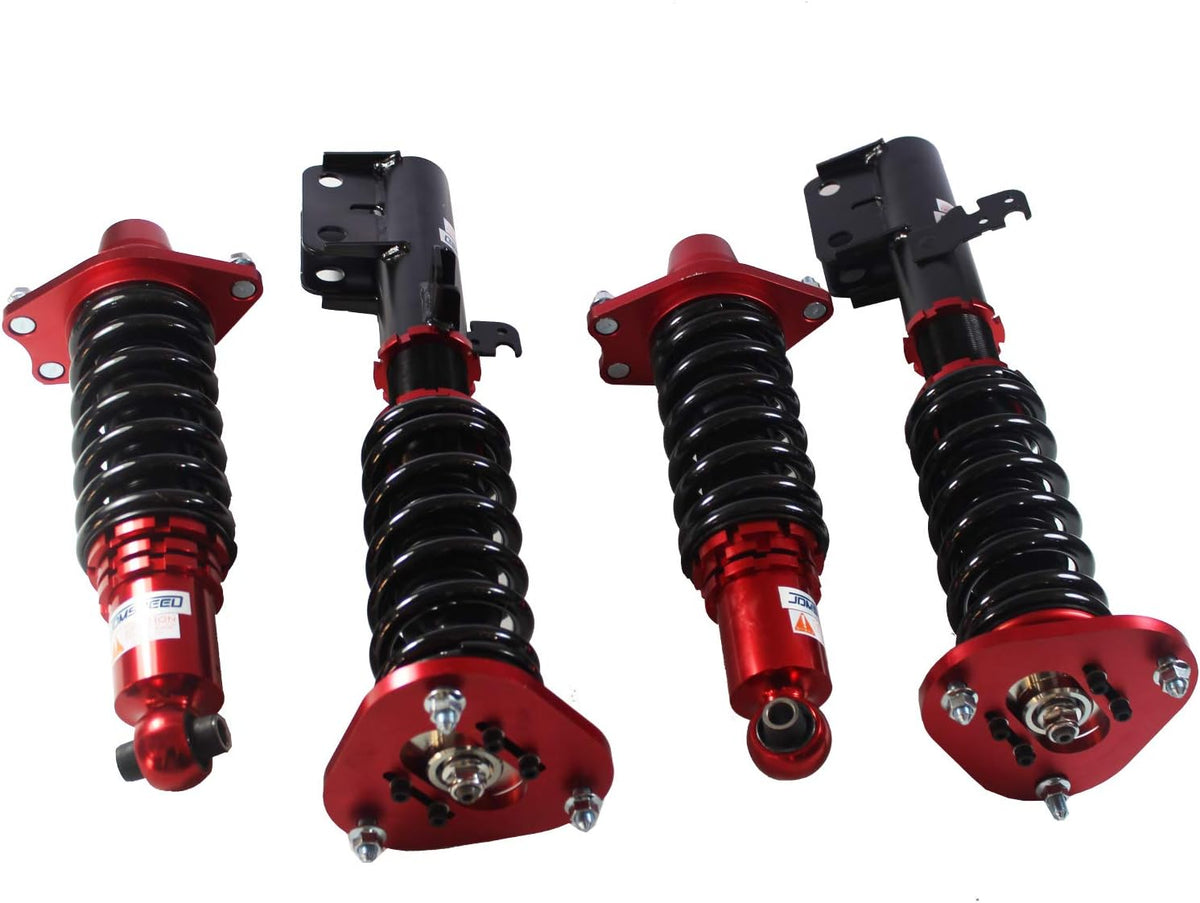 Red Full Coilover Struts Shocks Suspension Kit P647385