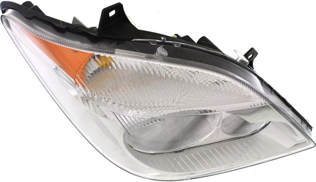 Headlight Set of 2 Halogen Clear Lens Chrome M5988
