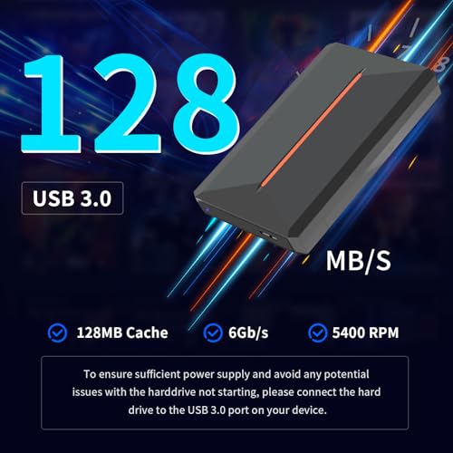 500G Hard Drive Retro Gaming Console with 3762 Games Y3722