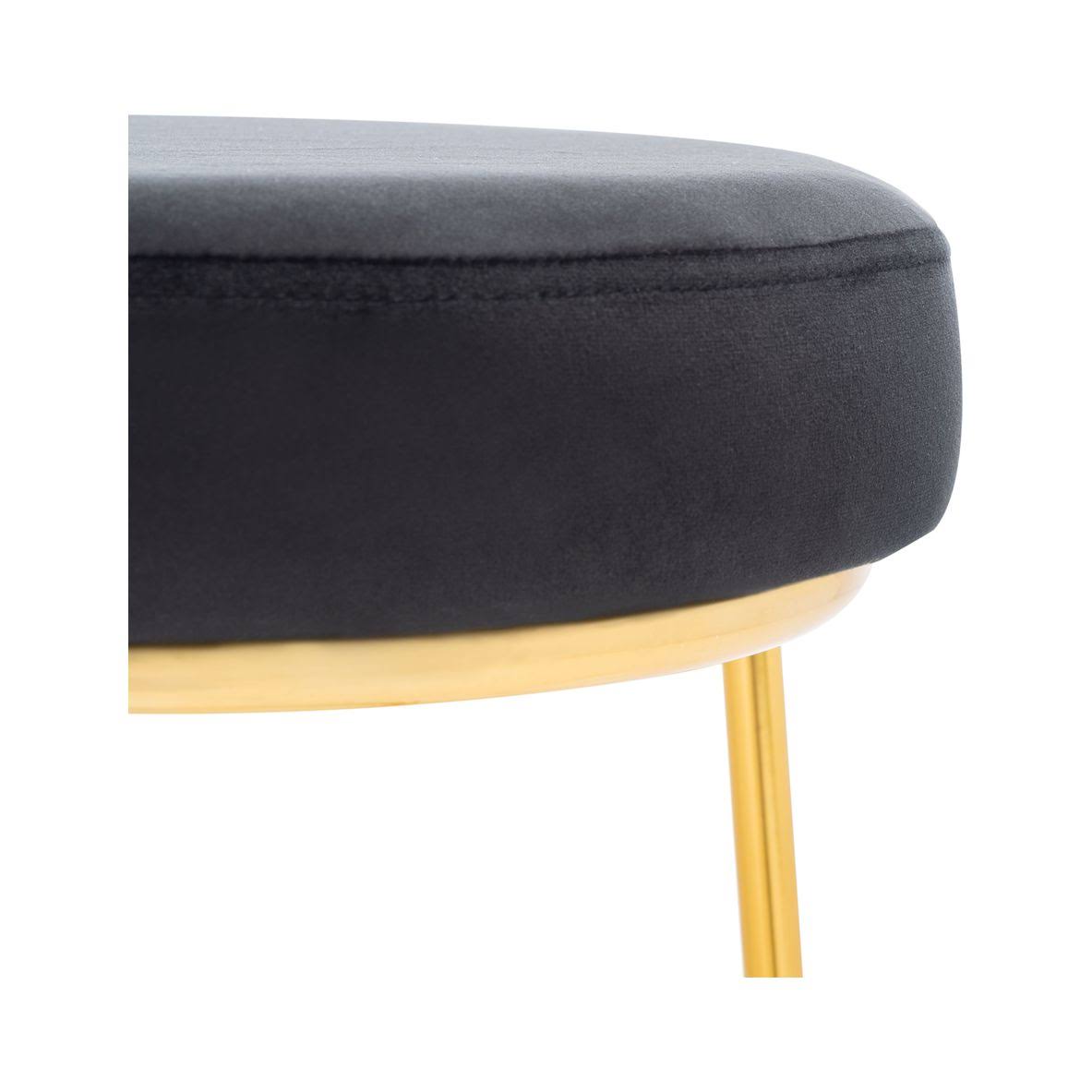 Black Round Counter Stool X1346