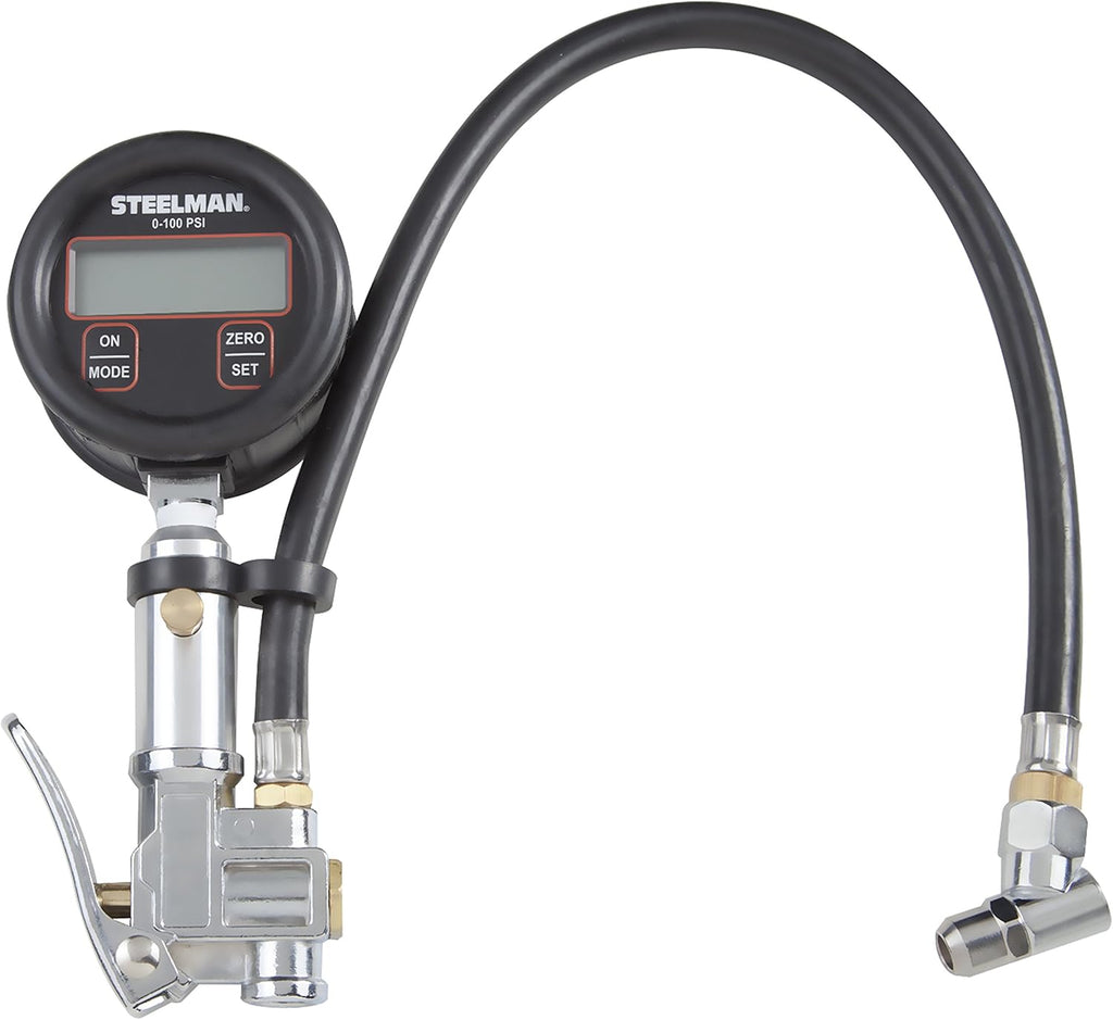 Digital Gauge Tire Inflator, 0-100 psi, 18-Inch Hose S889123