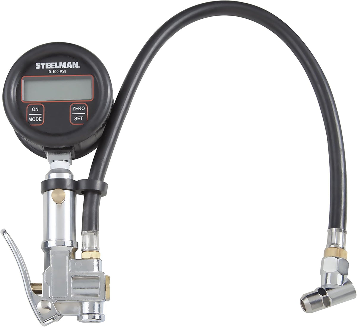 Digital Gauge Tire Inflator, 0-100 psi, 18-Inch Hose S889123