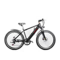 350W 26x4'' Fat Tire Electric Bike 48V 10Ah 6 Speeds Black R687609