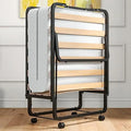 Folding Bed with 4 Inch Memory Foam Mattress N250646