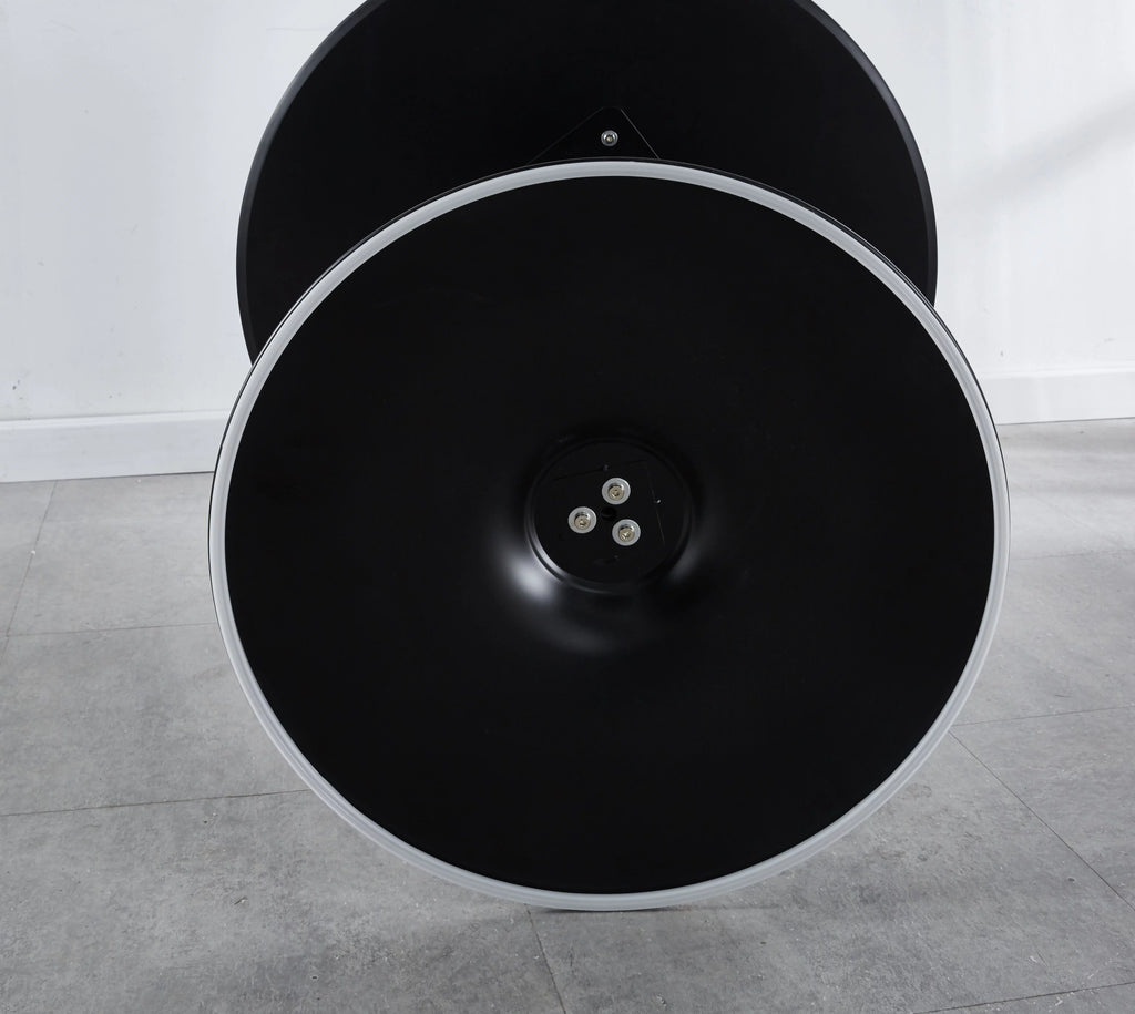 Black Round Wood Dining Table B102341