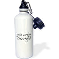Straw Water Bottle, 21-ounce W168
