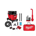 9 Gal. Cordless Wet/Dry Shop Vacuum Kit with Right Angle Tool and Bag X8486