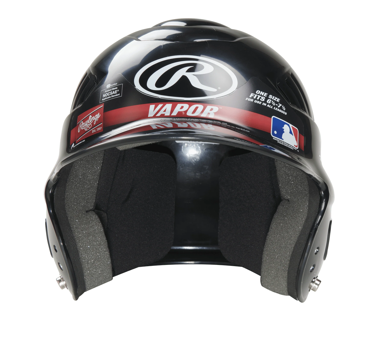 Youth Baseball Batting Helmet, Black M6584