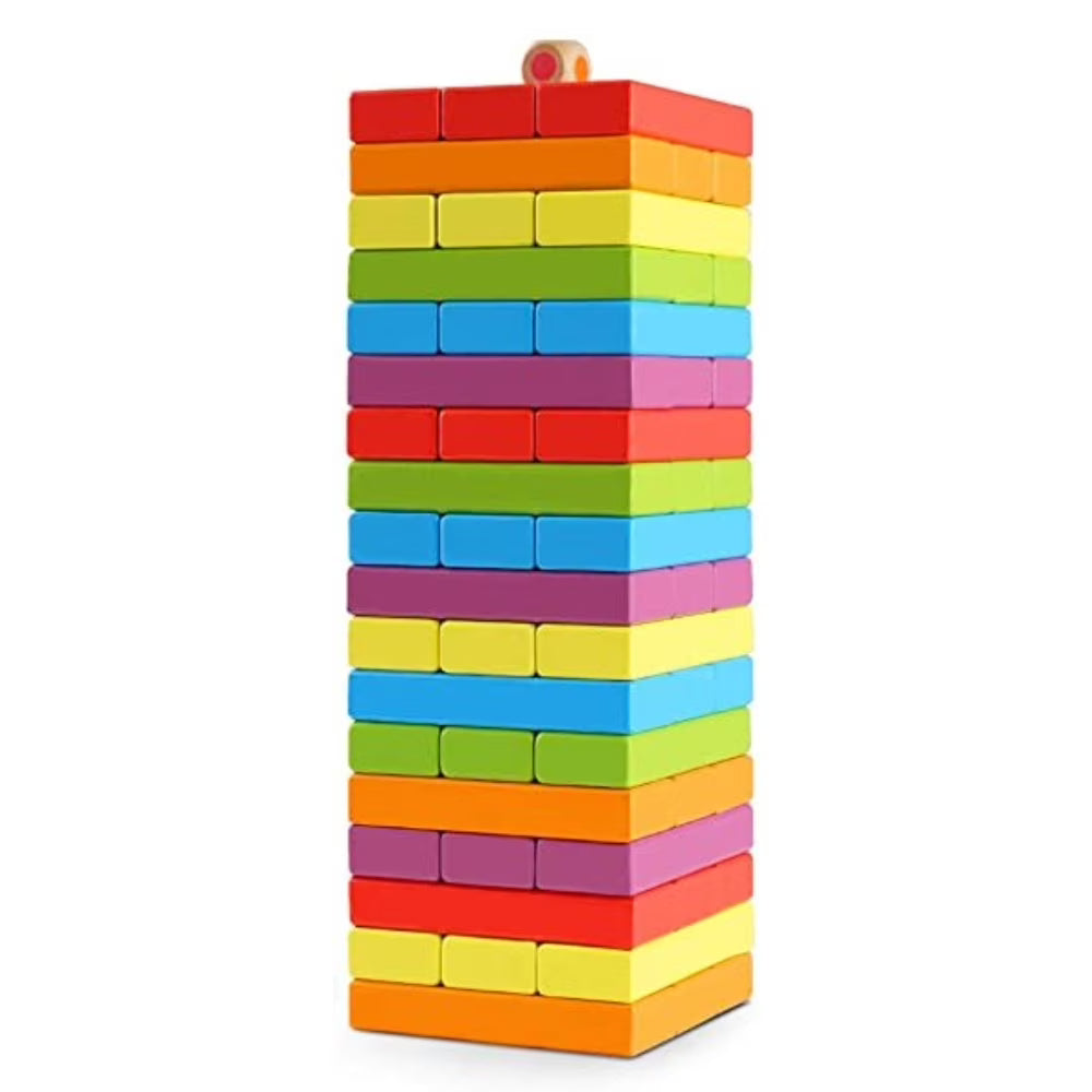 Wooden Balance Game Building Blocks Dominoes Blocks (54 PCS) H2617