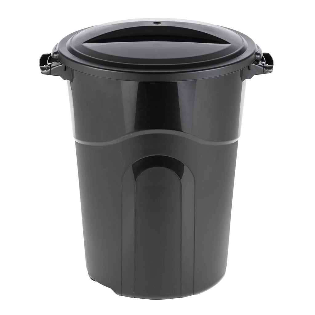 32 Gallon Heavy Duty Plastic Garbage Can with Lid I324