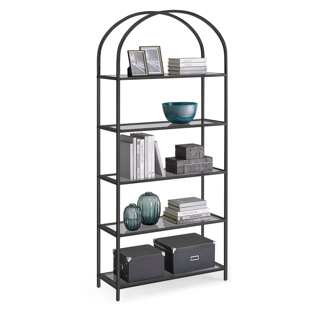 5-Tier Metal Bookcase A302