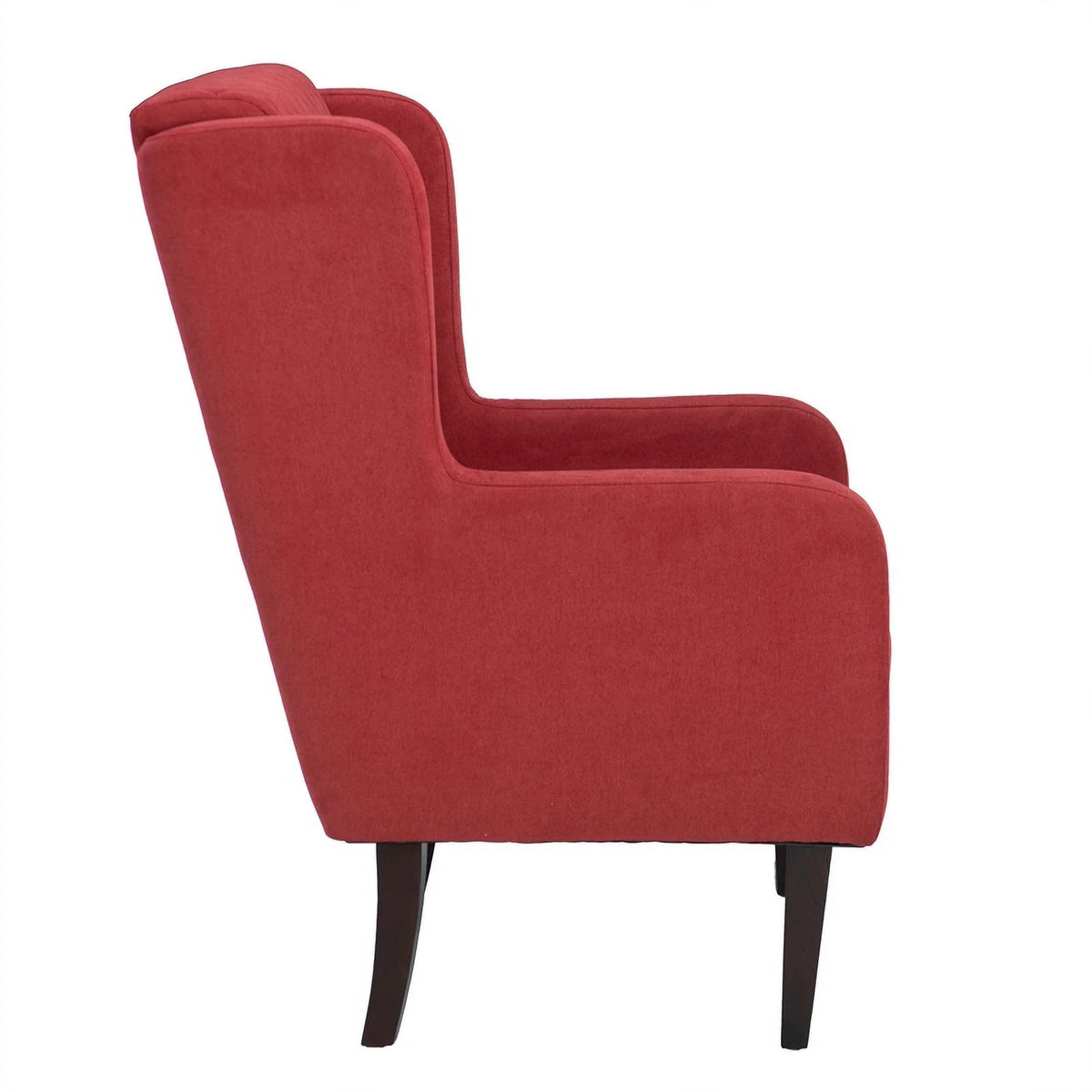 Upholstered Wingback Accent Chair with Quilted Back & Seat S932