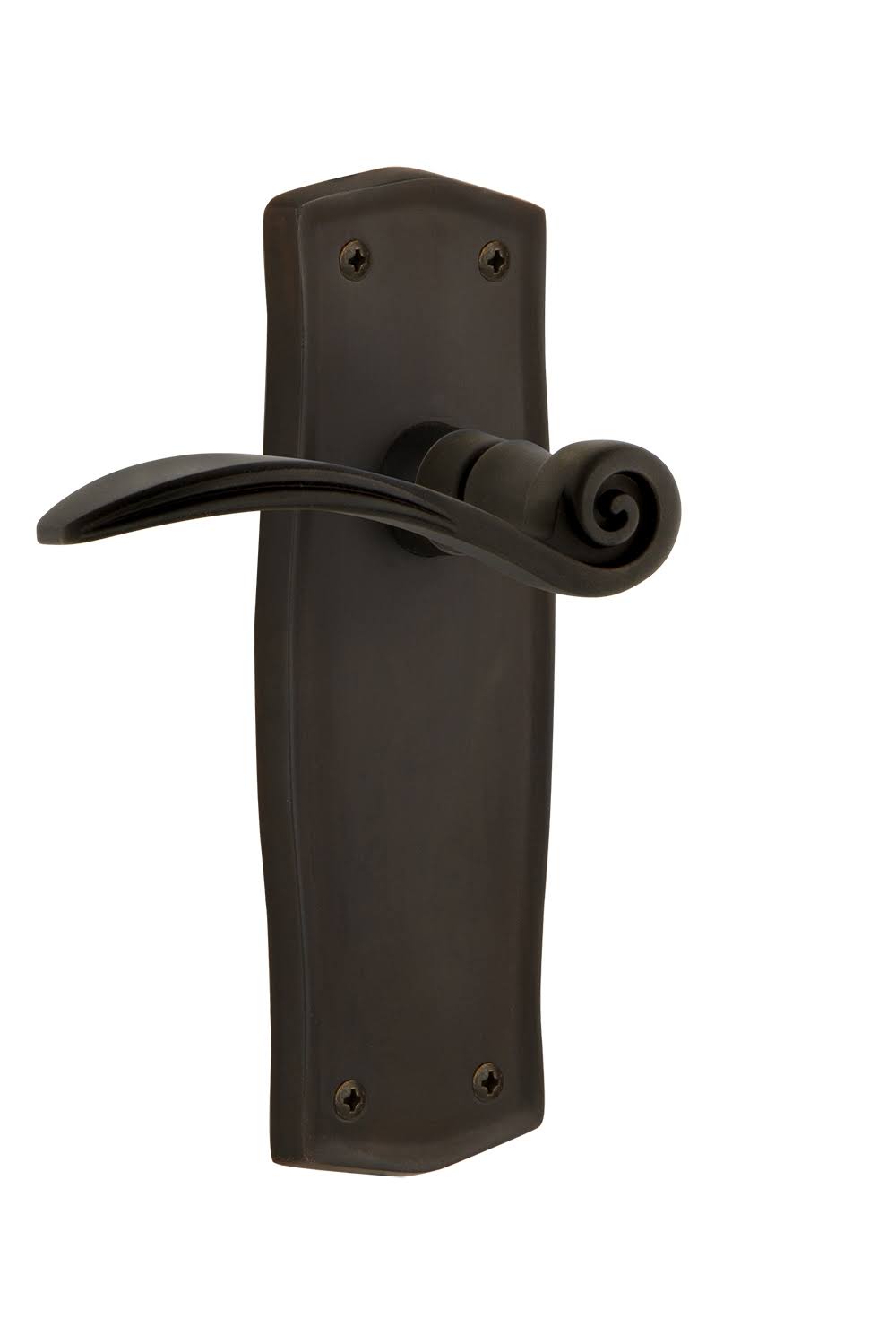 Oil-Rubbed Bronze Privacy Door Lever Set U9412