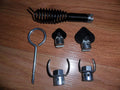 Drain Cleaner 6 Piece Bit Set with 5/8" Cable End, Pack of 2 T7975