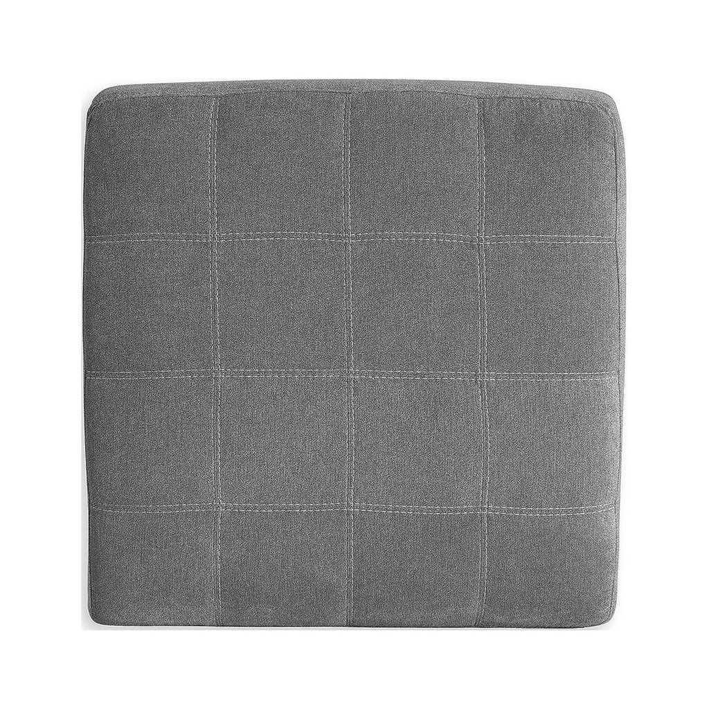 Oversized Gray Accent Ottoman S8118