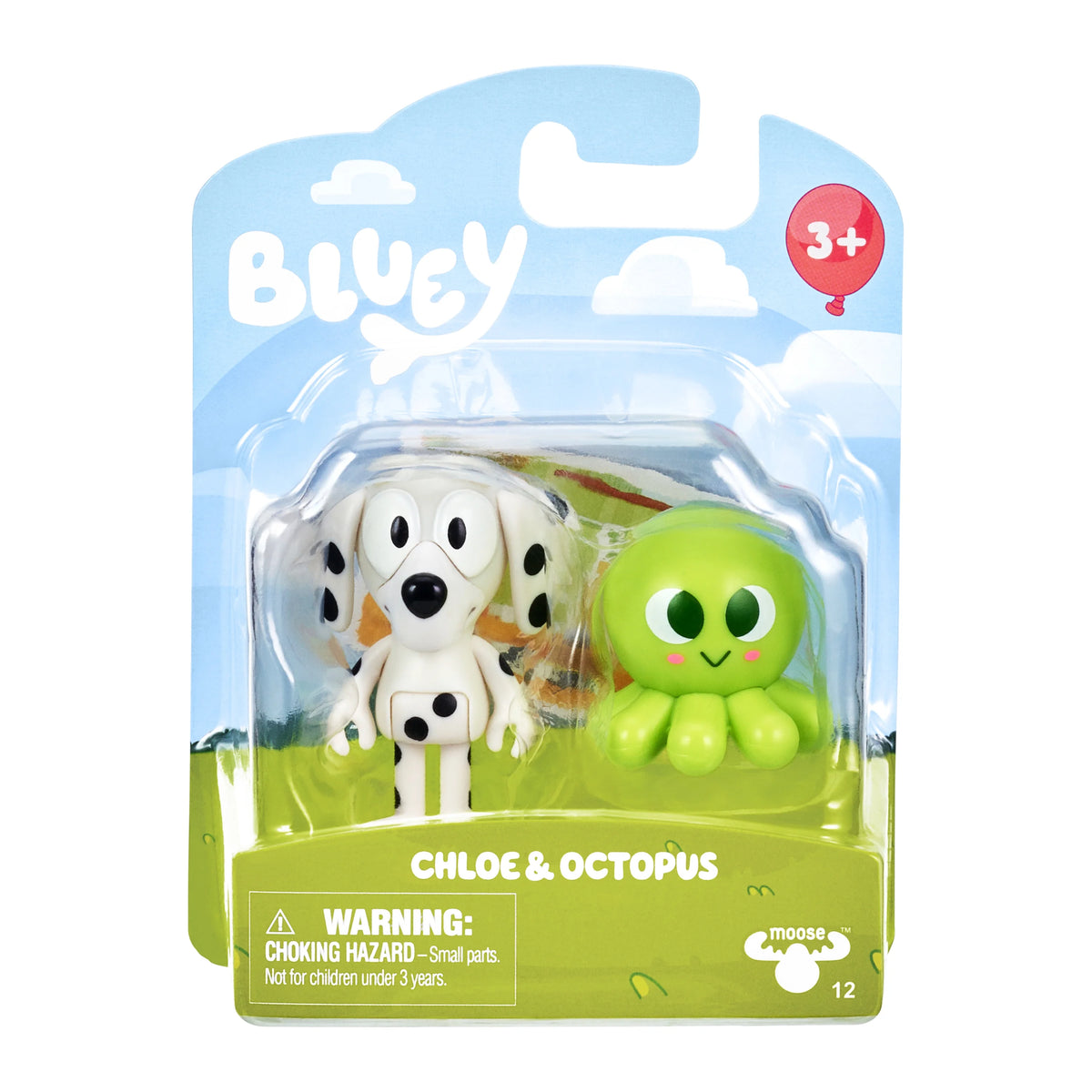 Bluey Story Starter Pack, 1 2-3" Plastic Toy Figure and Accessory, Multi-Color B512