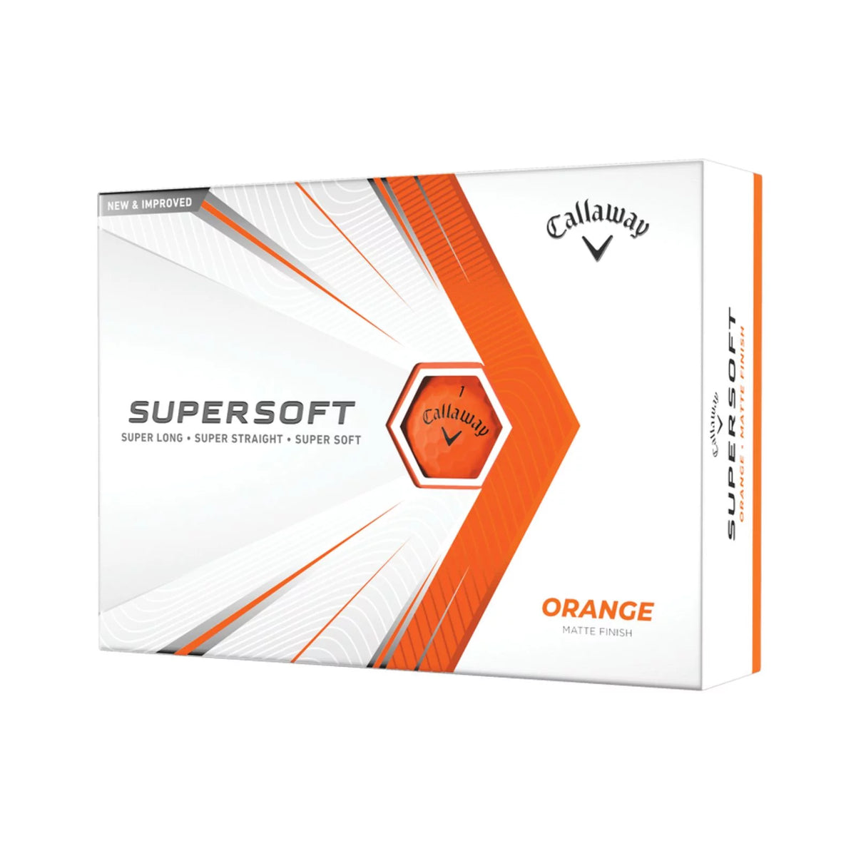 White 12 Pack Golf Balls D1567