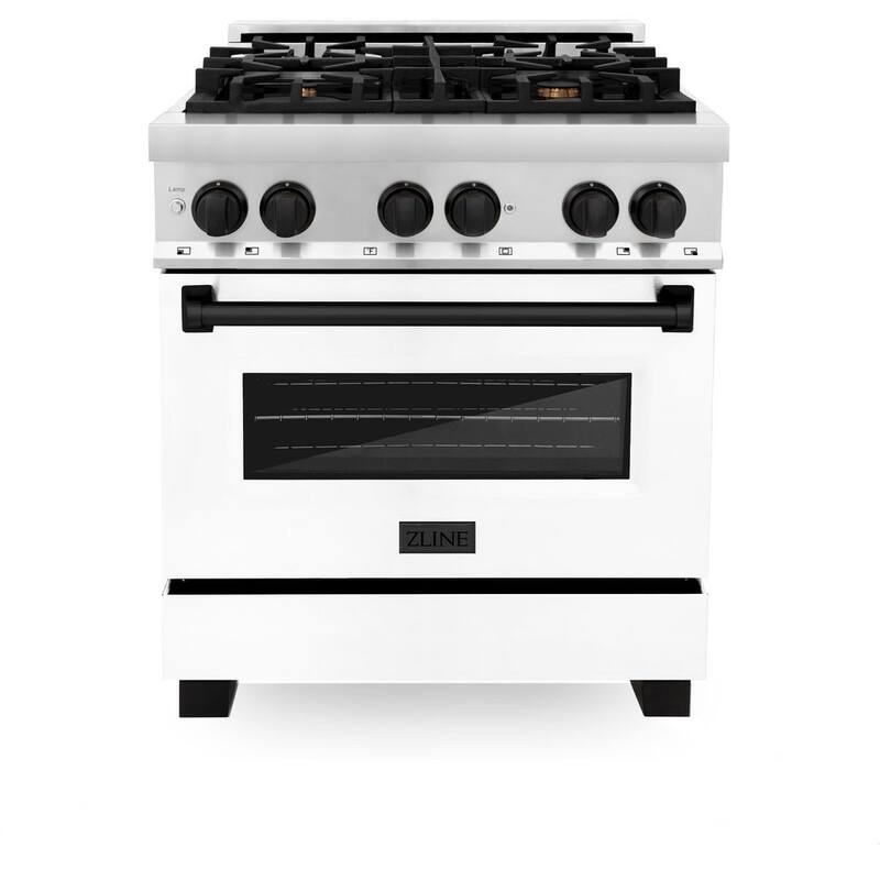 30 in. 4 Burner Dual Fuel Range in Stainless Steel H22615