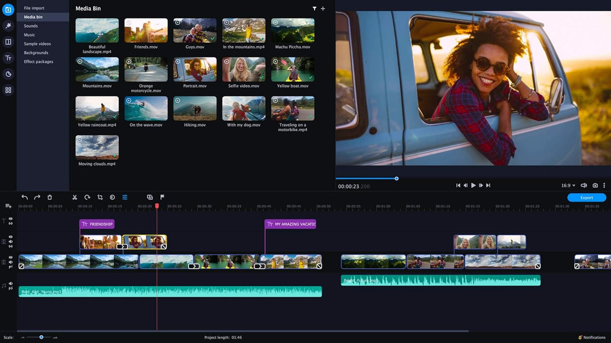 Movavi Video Editor Plus 2021 Personal license Pack of 2 N844