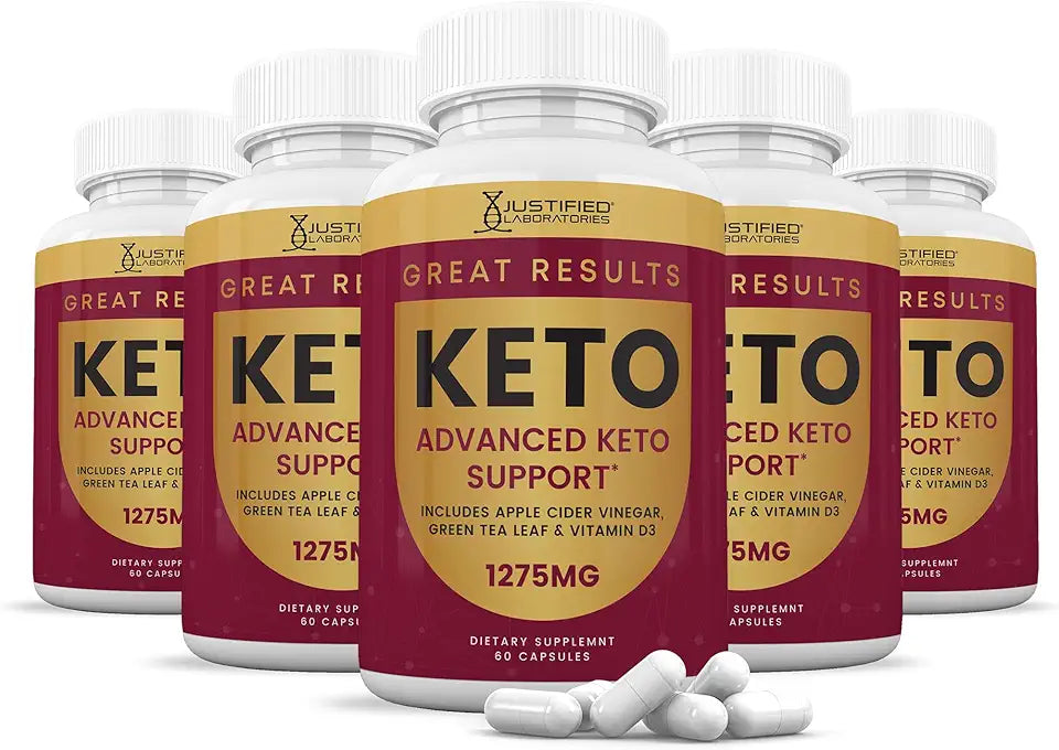 60 Capsules Apple Cider Vinegar Keto Support Blend O862