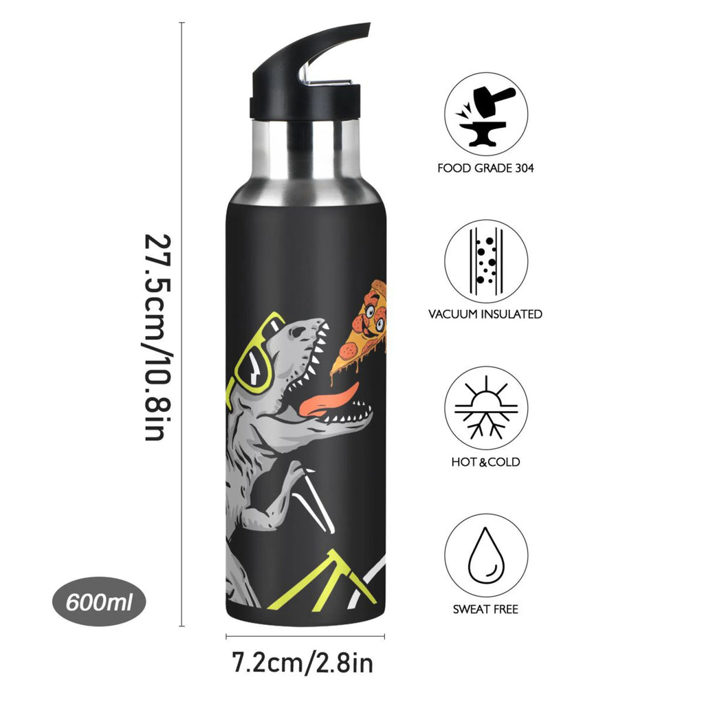 Stainless Steel Insulated Water Bottle with Straw Lid K948