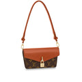 Straw Crossbody Handbags with Wooden Handle V692775