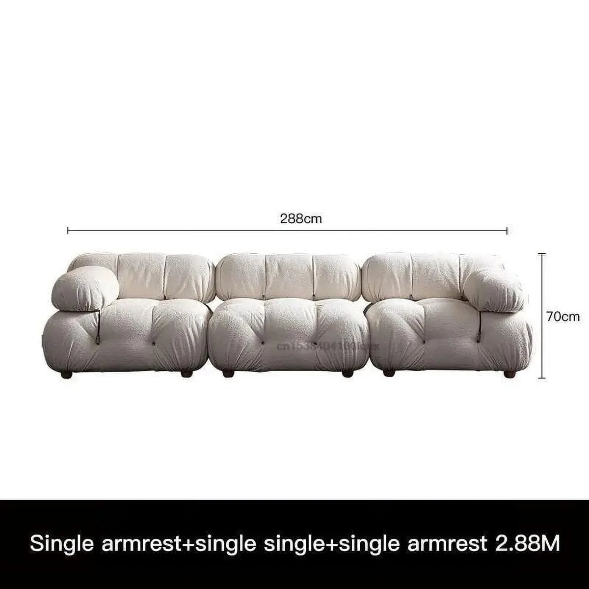 Convertible Sectional Sofa Set Y1683