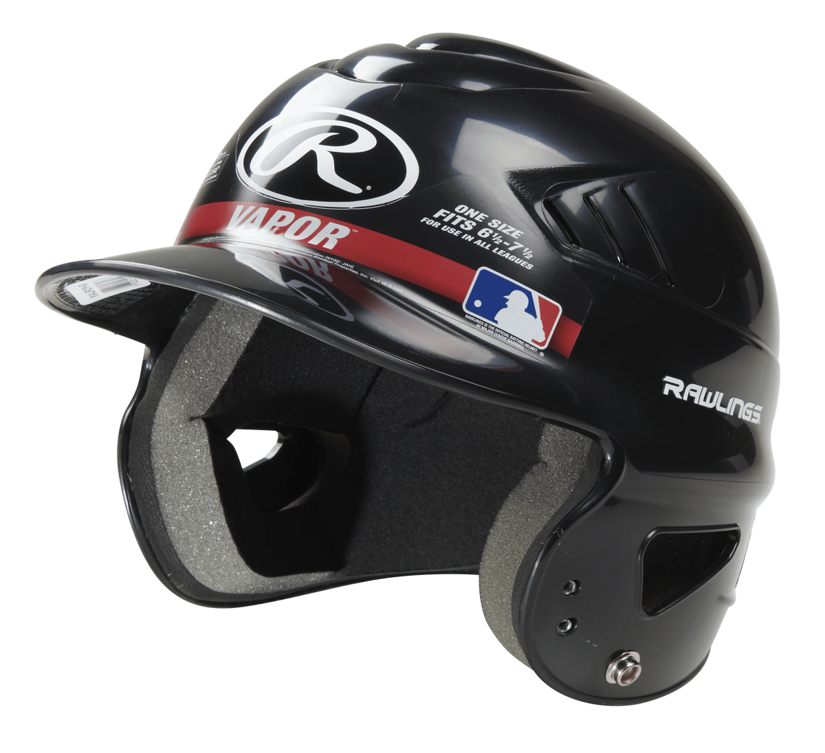 Youth Baseball Batting Helmet, Black M6584