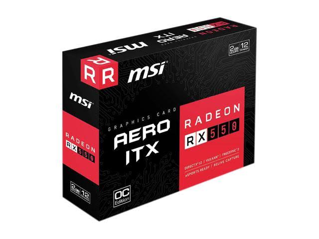 Radeon RX 550 2 GB GDDR5 Graphics Card J782