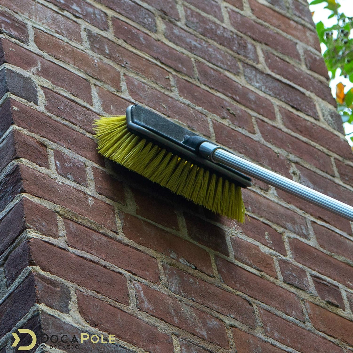 11 Inch Hard Bristle Deck Brush with Telescoping Pole X48812