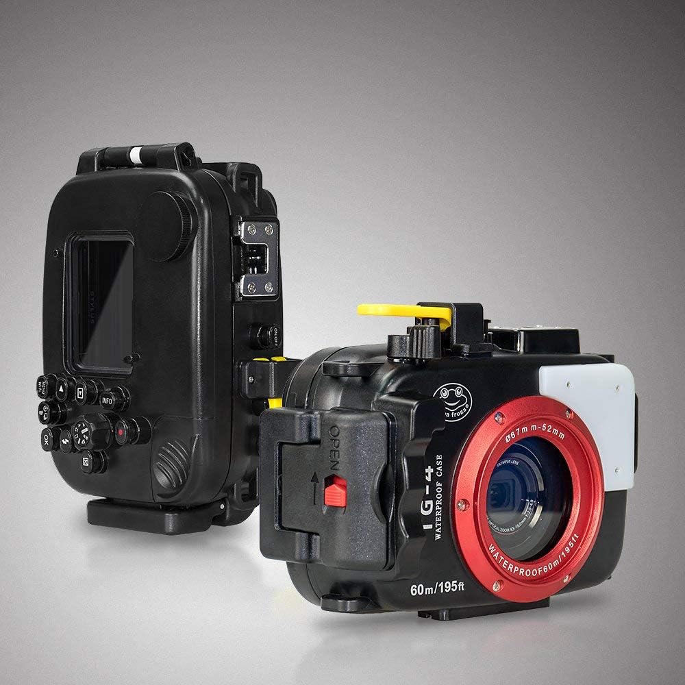 Underwater Camera Housing for Olympus TG-4 Black J373919