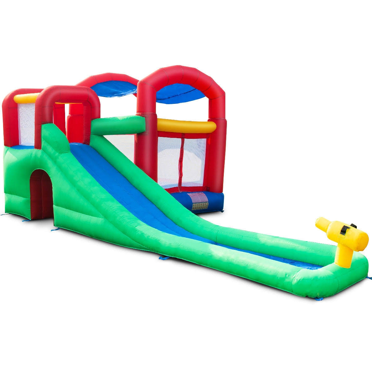 Inflatable Moonwalk Slide Bounce House with Storage Bag K7006