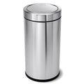 Brushed Stainless Steel Swing Top Bin A75714