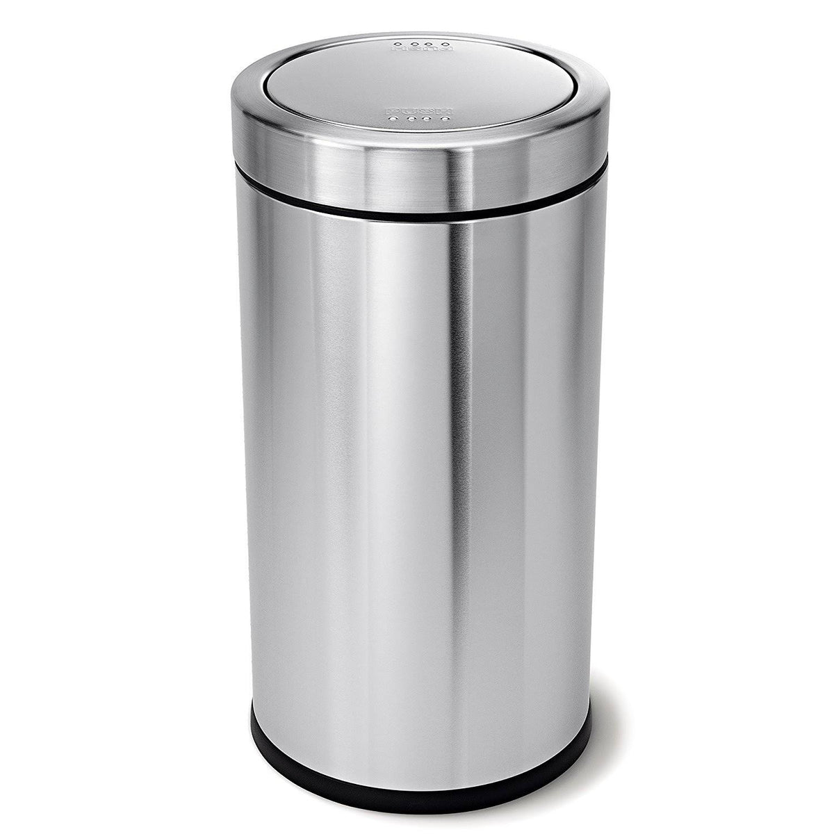 Brushed Stainless Steel Swing Top Bin A75714