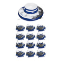 Inflatable Floating Cooler with 1 Person Lounger Floating Tube (12 Pack) N3909