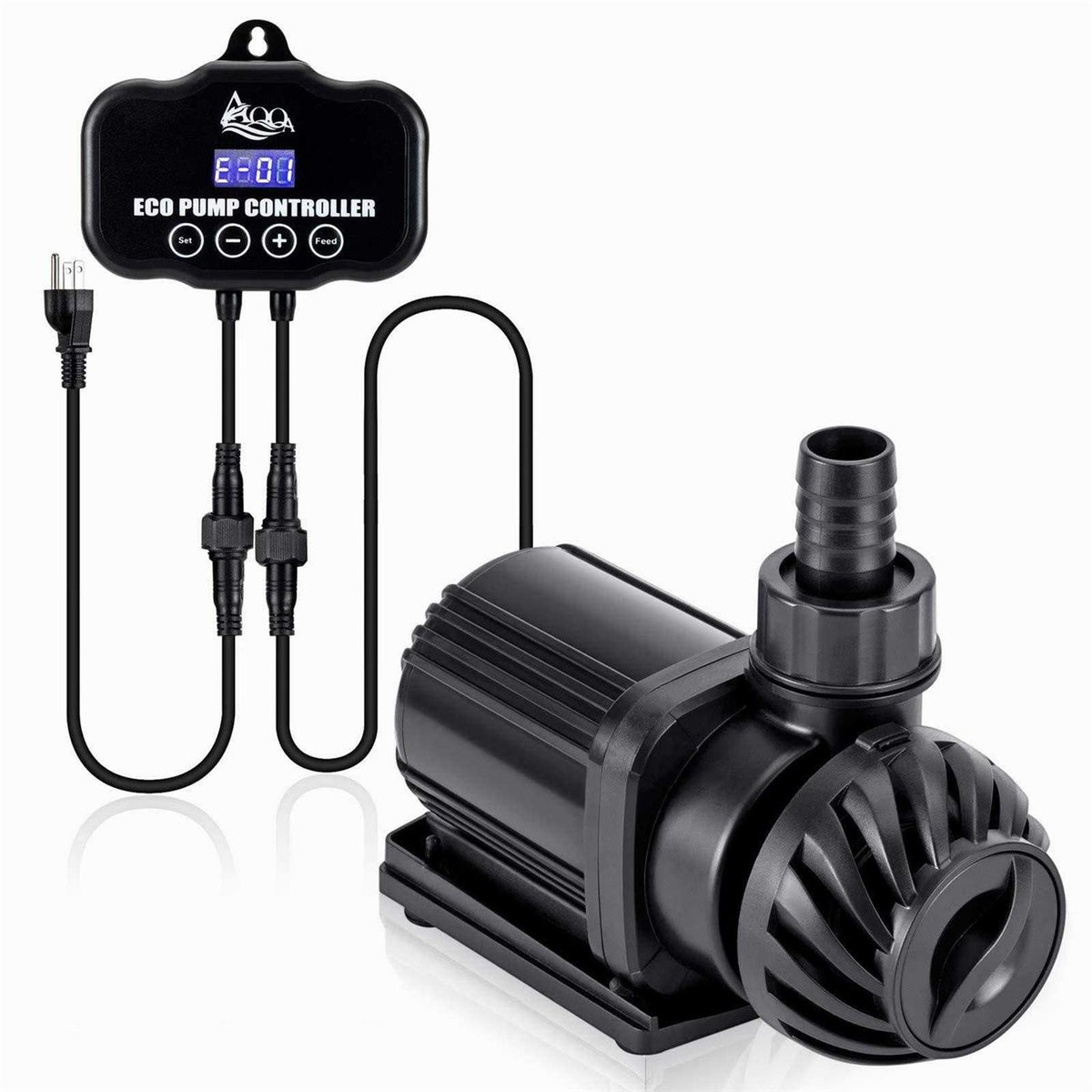 800-3200GPH Controllable Submersible or External Water Pump T524596