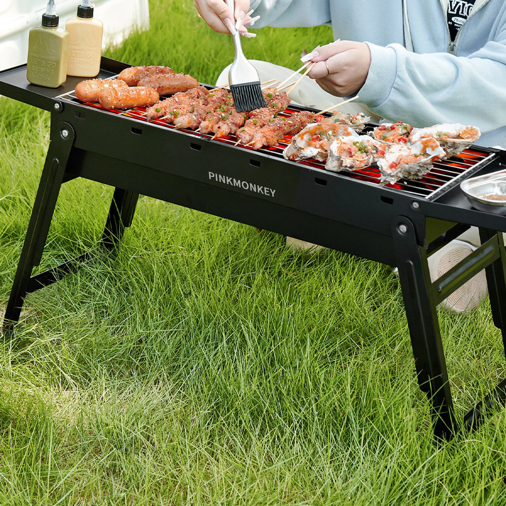 Electric Outdoor Searing Grill with Offset Smoker R972355