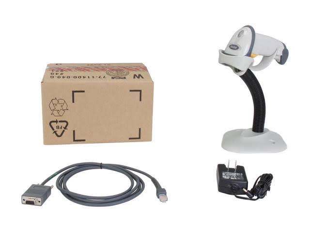 Handheld Laser Barcode Scanner with Stand Q9260